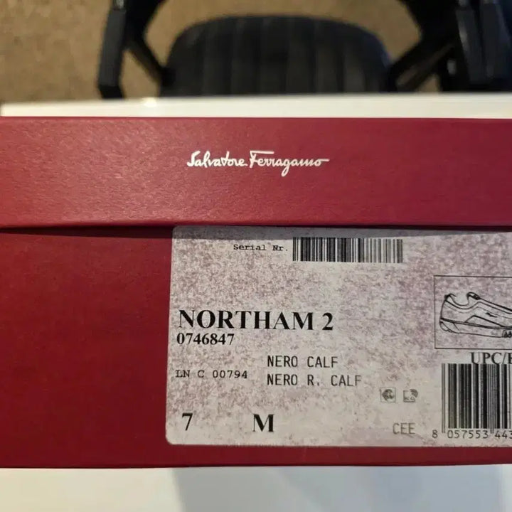 [SOLD OUT] 살바토레 노탐2 페라가모 남성 블랙 로퍼