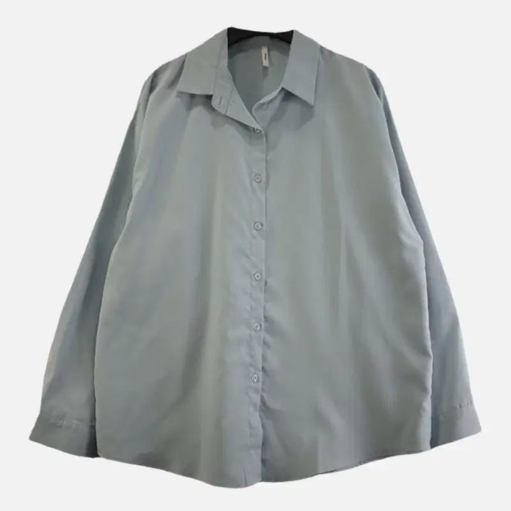 [BUNJANG] FREE Light Blue Shirt / 여FREE 셔츠 라이트 블루 M6376