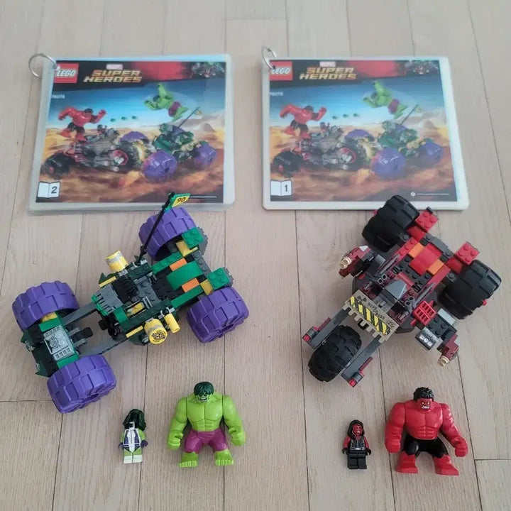 [BUNJANG] LEGO Marvel Super Heroes 76078 Hulk vs. Red Hulk / 레고 마블 슈퍼히어로 76078 헐크 vs 레드 헐크