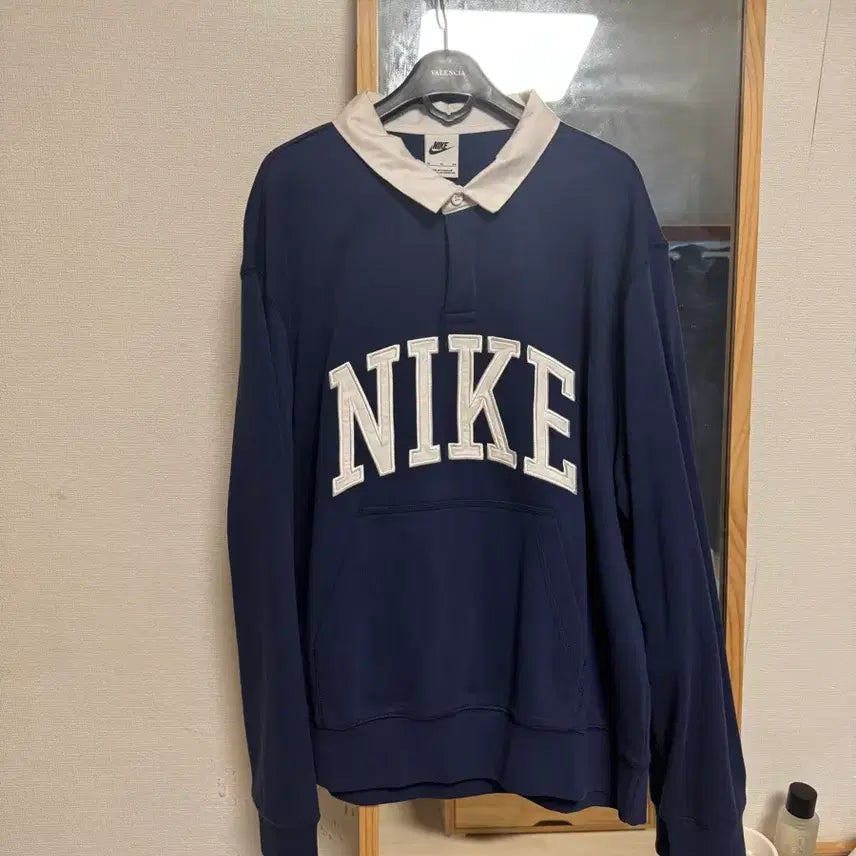 [BUNJANG] Joo Woo Jae Nike Rugby Shirt XL / 주우재 나이키 폴로 럭비티 XL