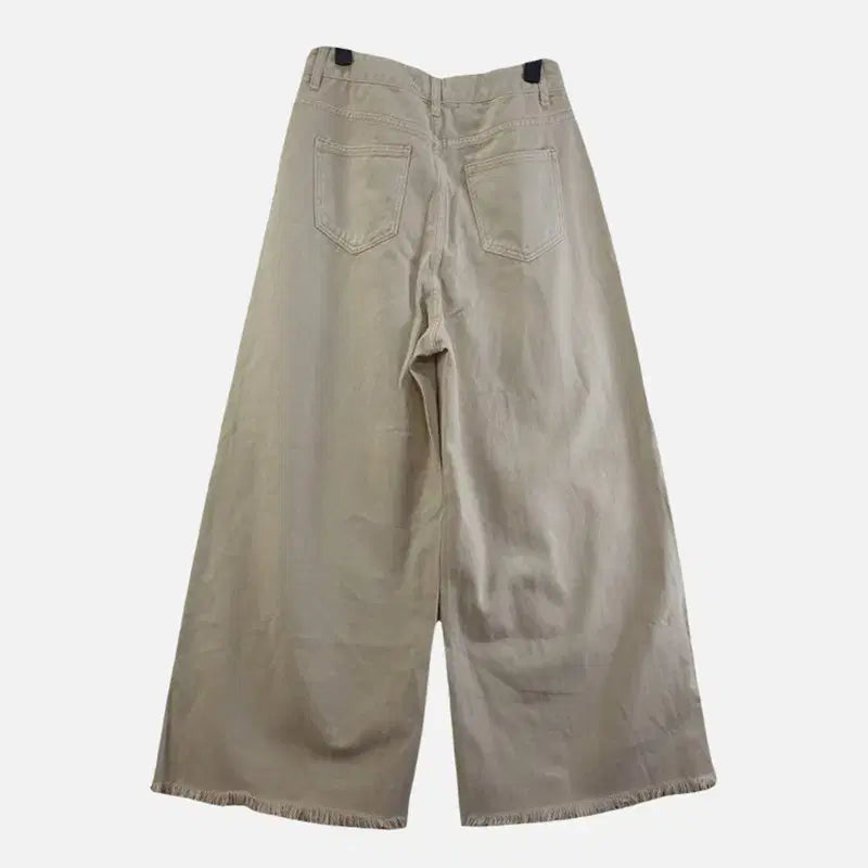 [BUNJANG] L Beige Wide Pants / 여L 베이지 와이드 바지 M6383