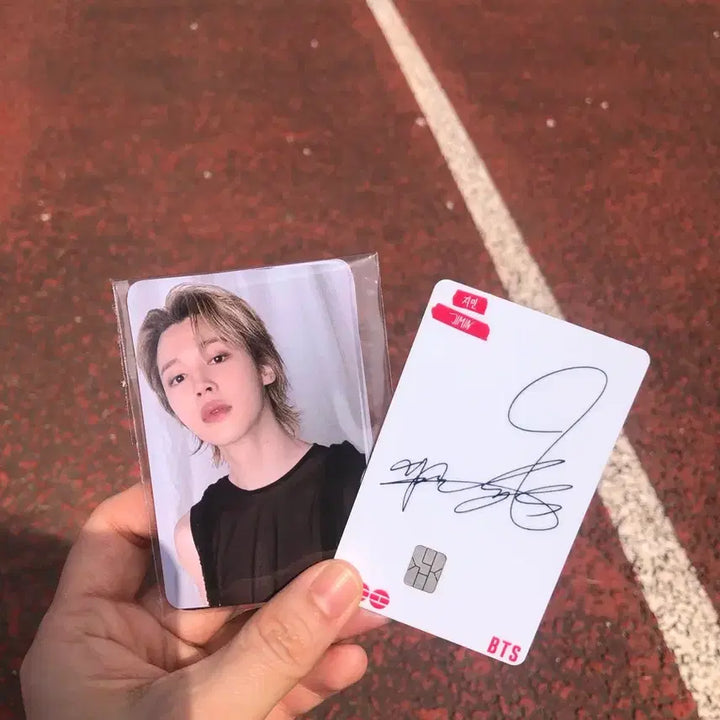 [BUNJANG] BTS Jimin Namane Card + ARMY ZONE Photocard Set / 방탄BTS 고양콘 아미존 포카 포토카드+ 지민 NAMANE 카드