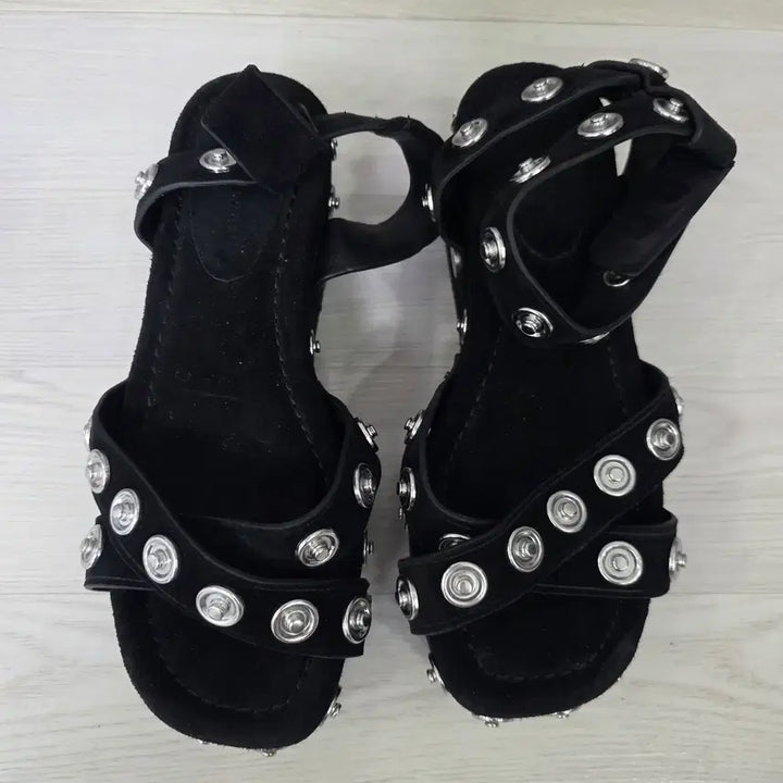 [BUNJANG] Alexander Wang Sandra Studded Platform Sandals / 알렉산더왕 산드라 스터드 플랫폼 샌들 38(240사이즈)