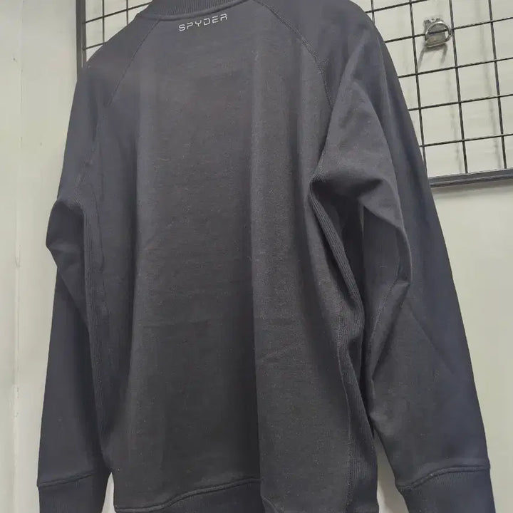 [BUNJANG] Spider Big Logo Fleece Sweatshirt / 105XL 스파이더 빅로고 기모 맨투맨.