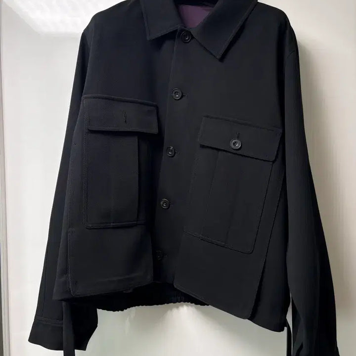[BUNJANG] Juang Homme Cargo Crop Jacket L / 주앙옴므 카고 크롭자켓 L