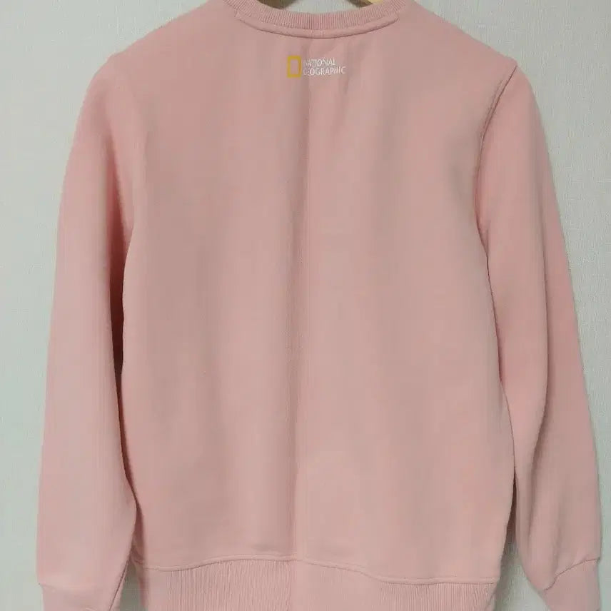 [SOLD OUT] 내셔널지오그래픽 핑크 맨투맨 티셔츠 90