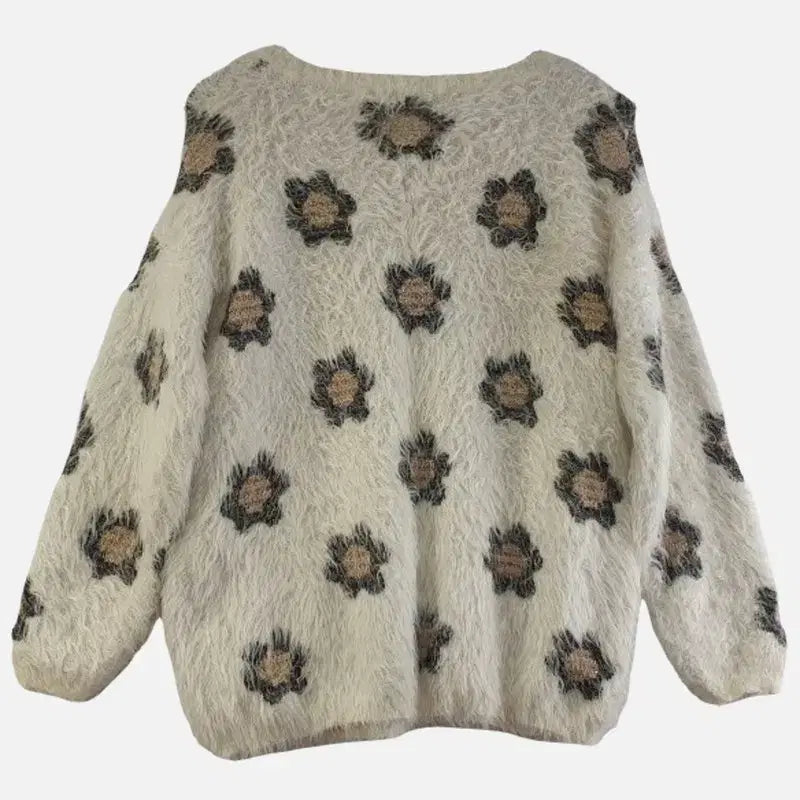 [BUNJANG] FREE Knit Cream Sweater / 여FREE 니트 크림 M6368