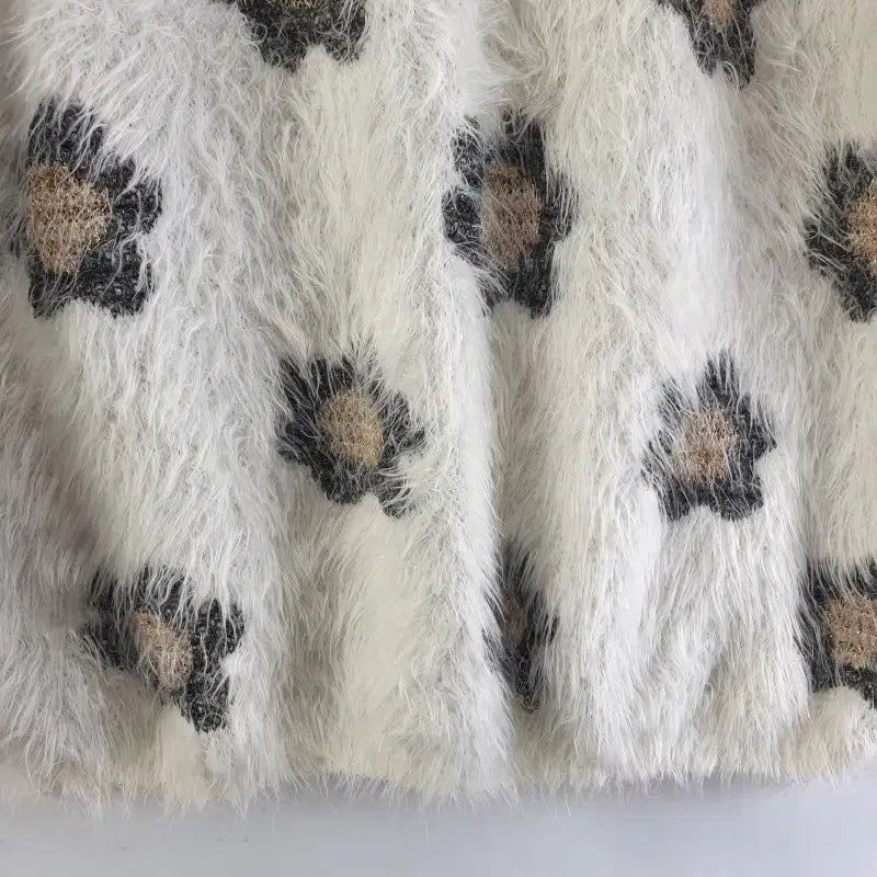 [BUNJANG] FREE Knit Cream Sweater / 여FREE 니트 크림 M6368