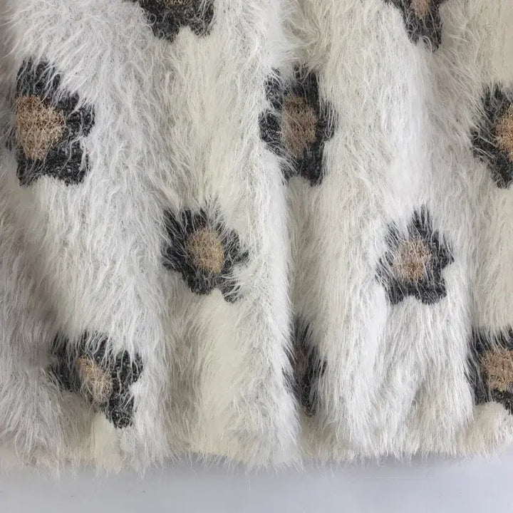 [BUNJANG] FREE Knit Cream Sweater / 여FREE 니트 크림 M6368