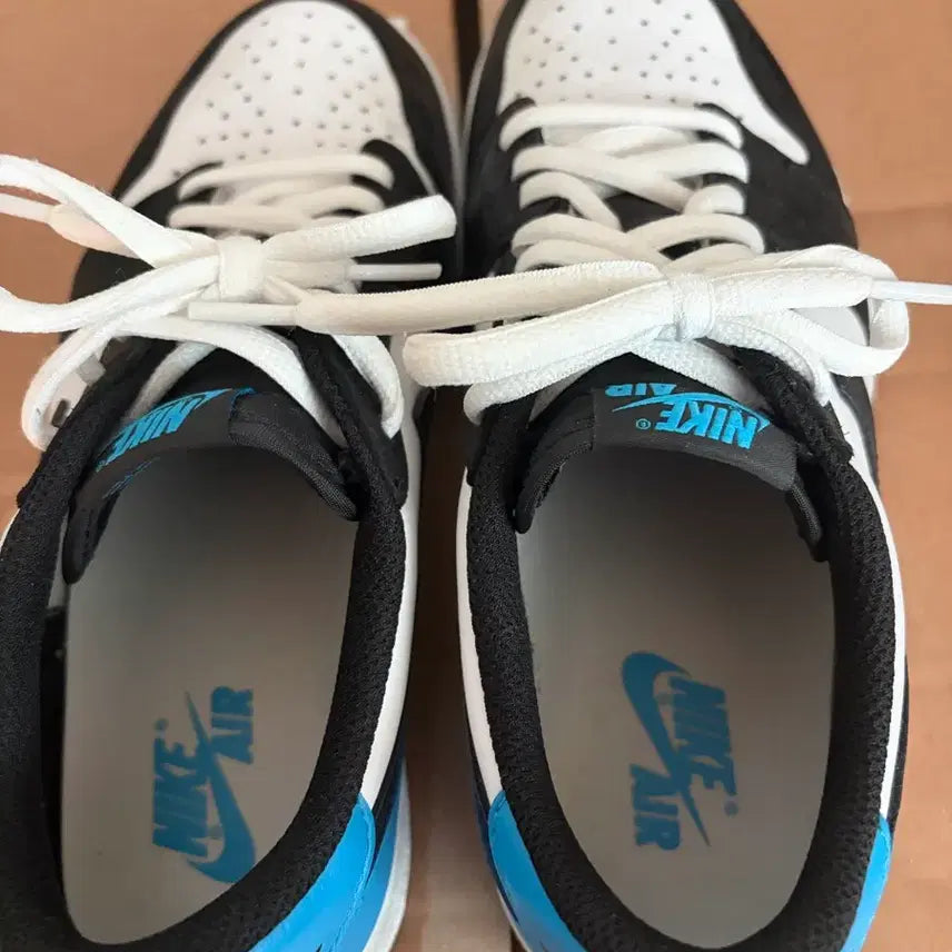 [BUNJANG] Jordan 1 Retro Low Black and Dark Powder Sneakers / 조던1레트로로우 블랙앤다크파우더 팝니다 260사이즈 택포
