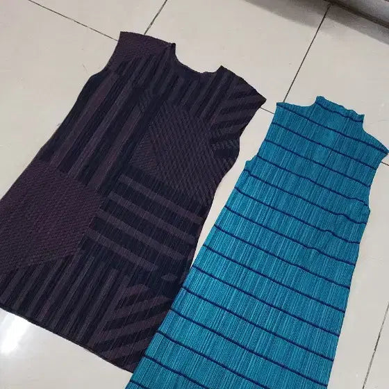 [BUNJANG] Pleats Please Pleated Dress / 플리츠플리즈 원피스 3사이즈