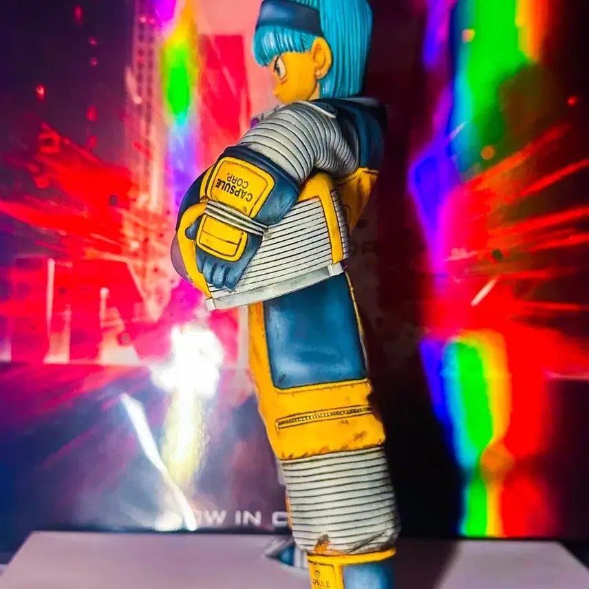 [BUNJANG] Dragon Ball Bulma Space Suit Figure Repainted Statue / 브루마 드래곤볼 피규어 리페인트 애니도색 레진 우주복 나메크 리페인팅