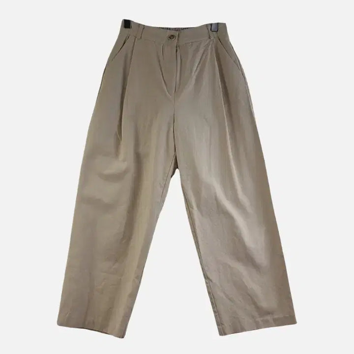 [BUNJANG] FREE Beige Cotton Pants / 여FREE 베이지 면 바지 M6387