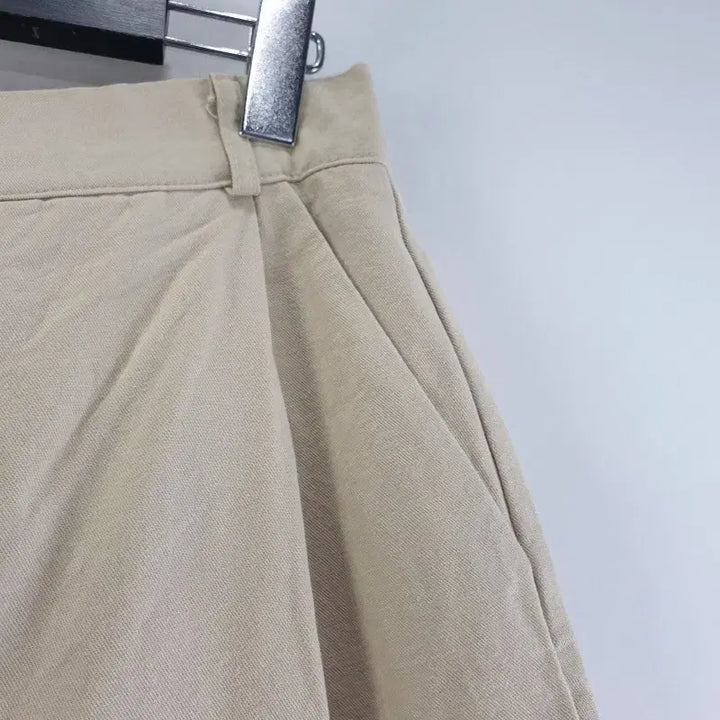 [BUNJANG] FREE Beige Cotton Pants / 여FREE 베이지 면 바지 M6387