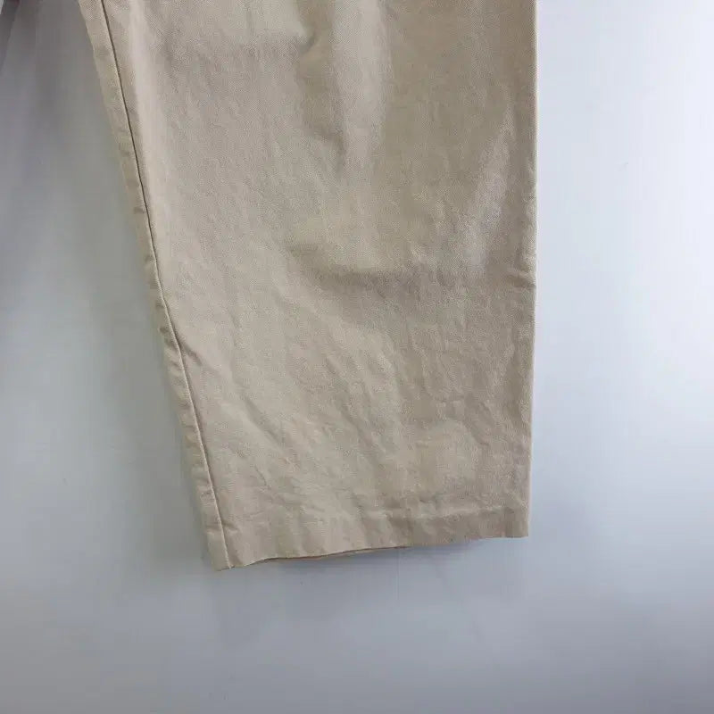 [BUNJANG] FREE Beige Cotton Pants / 여FREE 베이지 면 바지 M6387