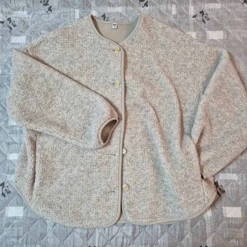 [SOLD OUT] 유니클로 보아 후리스 릴렉스 가디건