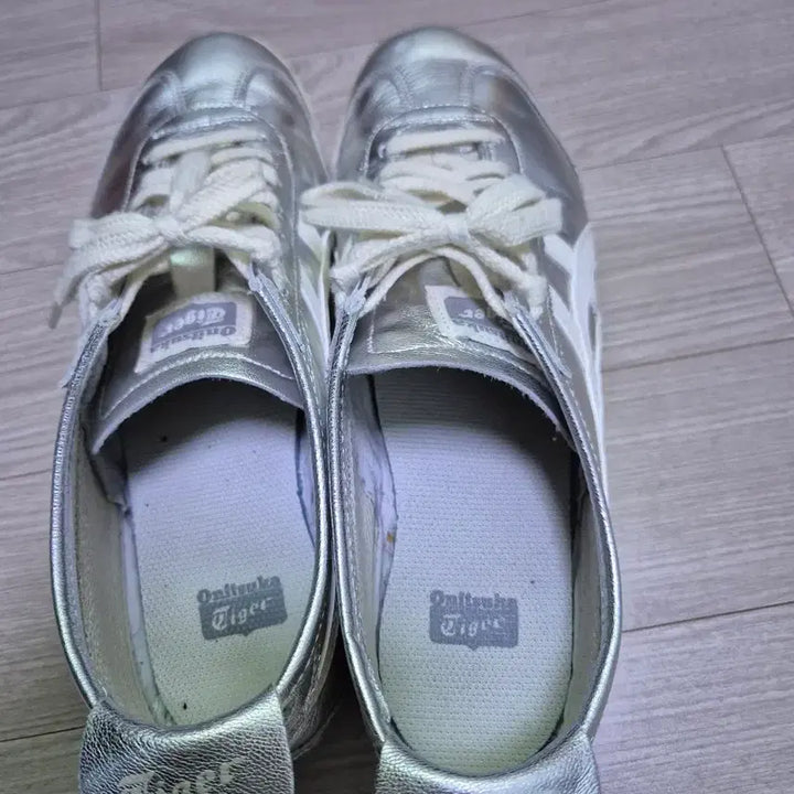 [BUNJANG] Onitsuka Tiger Mexico 66 Silver Sneakers / 오니츠카 타이거 맥시코 실버 280