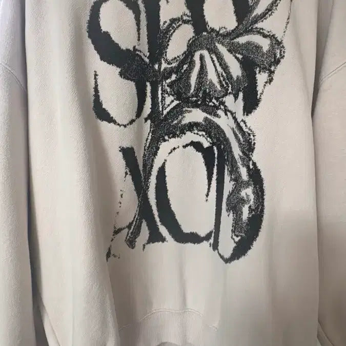[BUNJANG] Slow Acid Peach Skin Rusty Logo Sweatshirt M / 슬로우애시드 피치스킨 러스티 로고 맨투맨 M