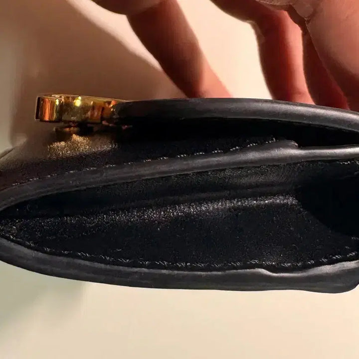[BUNJANG] Celine Triomphe Wallet Black / (풀박스) 셀린느 트리옹프 반지갑 블랙