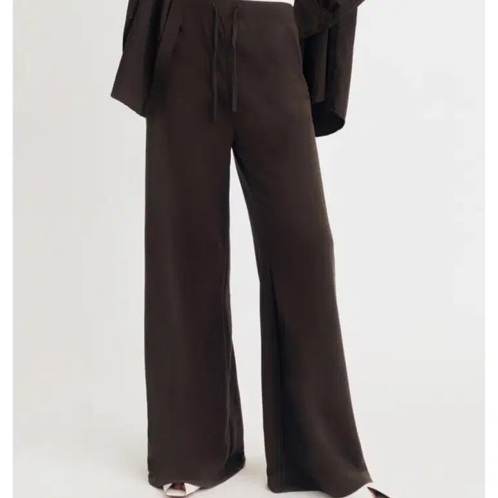 [SOLD OUT] [새상품] 나일로라(NYLORA)마리아 와이드 팬츠 브라운