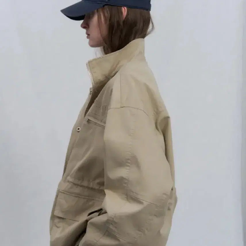 [BUNJANG] 포에토 Active cotton work jacket-beige / 포에토 Active cotton work jacket-beige