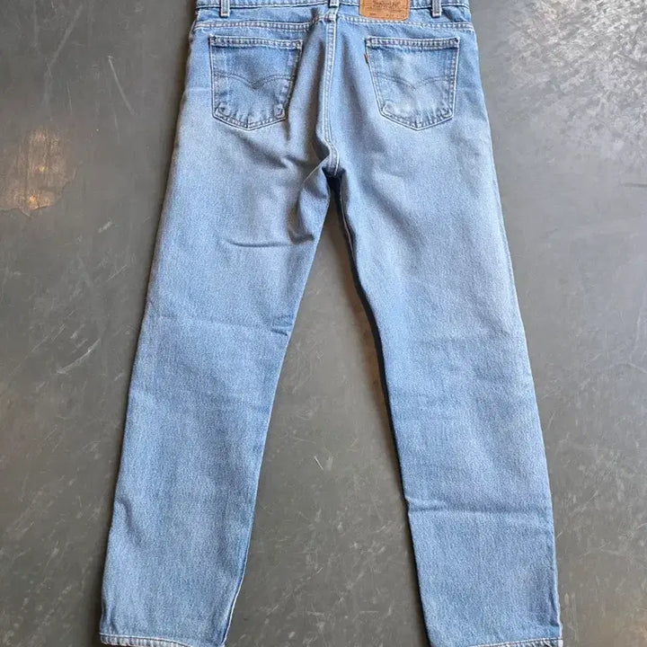 [SOLD OUT] 리바이스 505 USA 오렌지탭 연청데님 (34)