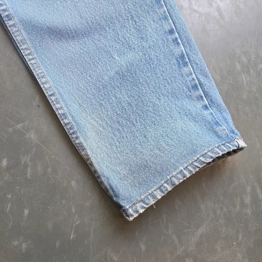 [SOLD OUT] 리바이스 505 USA 오렌지탭 연청데님 (34)