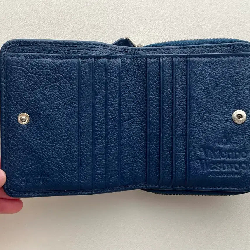 [BUNJANG] Vivienne Westwood Medium Zip Wallet / 비비안웨스트우드 지퍼 미디엄 지갑