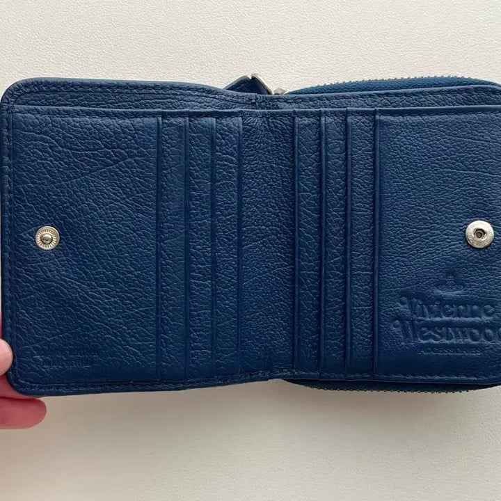 [BUNJANG] Vivienne Westwood Medium Zip Wallet / 비비안웨스트우드 지퍼 미디엄 지갑