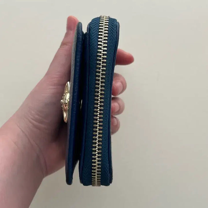 [BUNJANG] Vivienne Westwood Medium Zip Wallet / 비비안웨스트우드 지퍼 미디엄 지갑