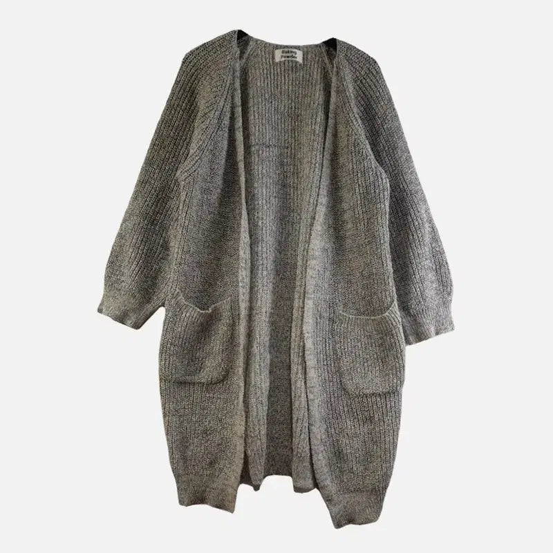 [BUNJANG] FREE Knit Long Cardigan / 여FREE 니트 롱 가디건 M6365