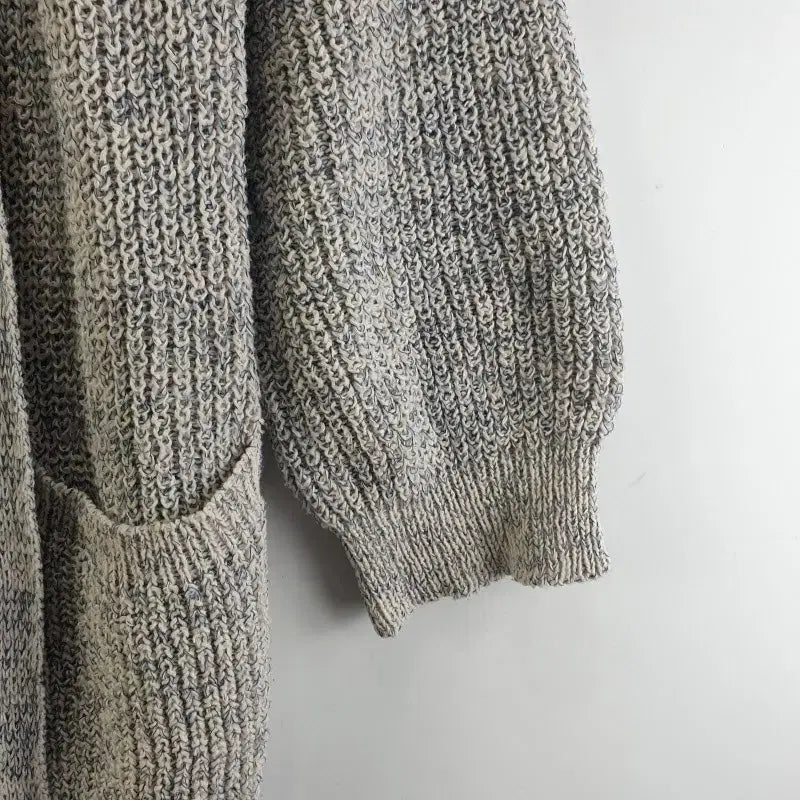 [BUNJANG] FREE Knit Long Cardigan / 여FREE 니트 롱 가디건 M6365