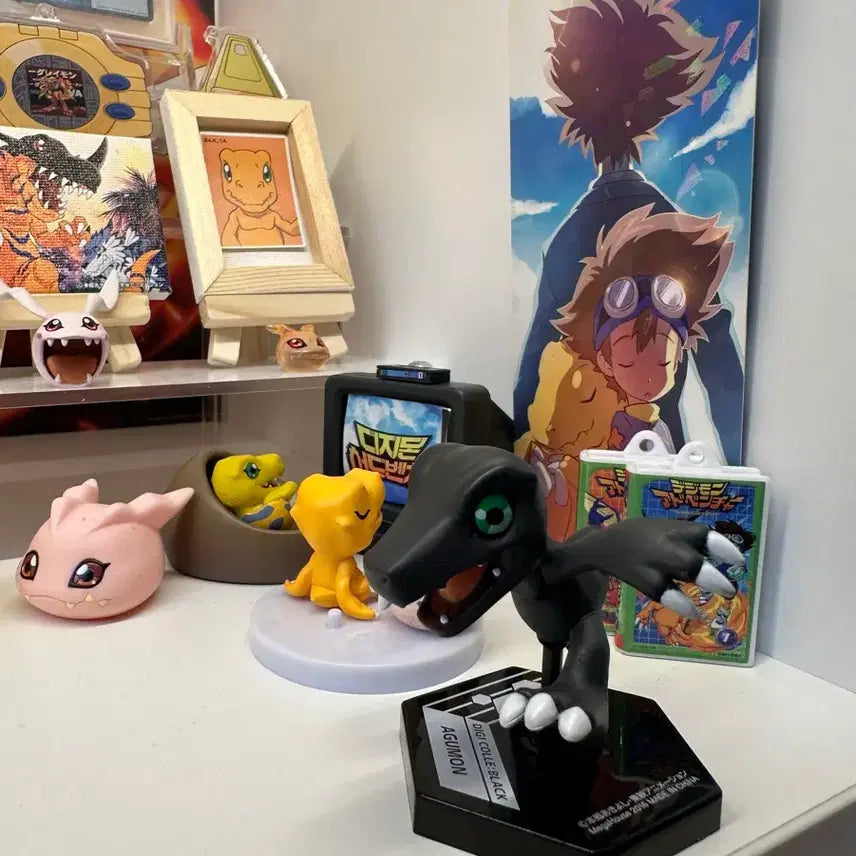 [BUNJANG] MegaHouse Digimon Digicore Black (Agumon, Patamon) Figure / 디지몬 메가하우스 디지코레 블랙(아구몬, 파피몬) 미개봉
