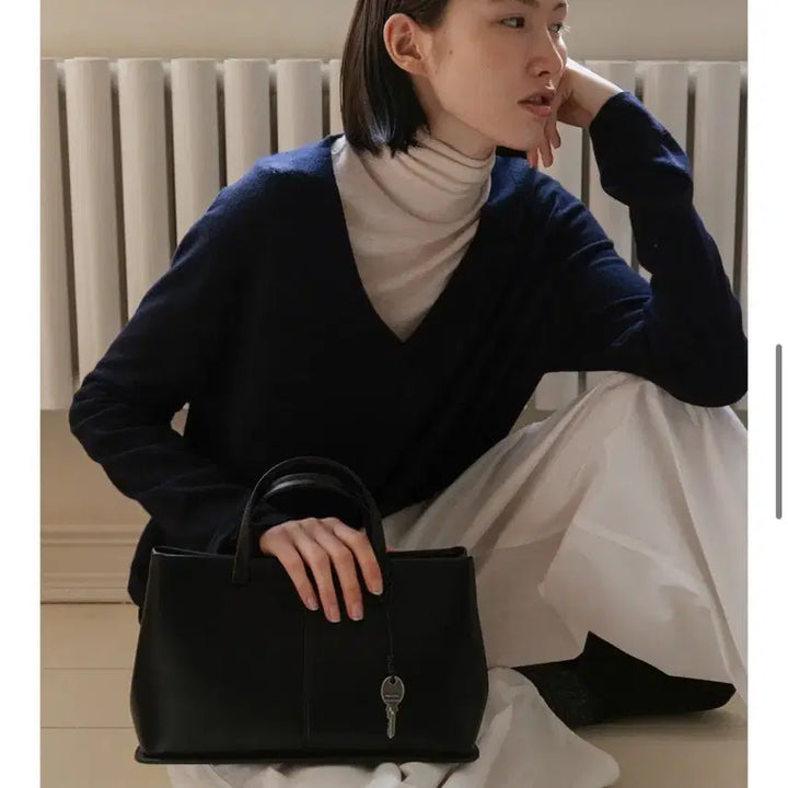 [BUNJANG] Tenuv Black Tote Bag / 가격인하)테누브 블랙 토트백 반값이하로 판매해요