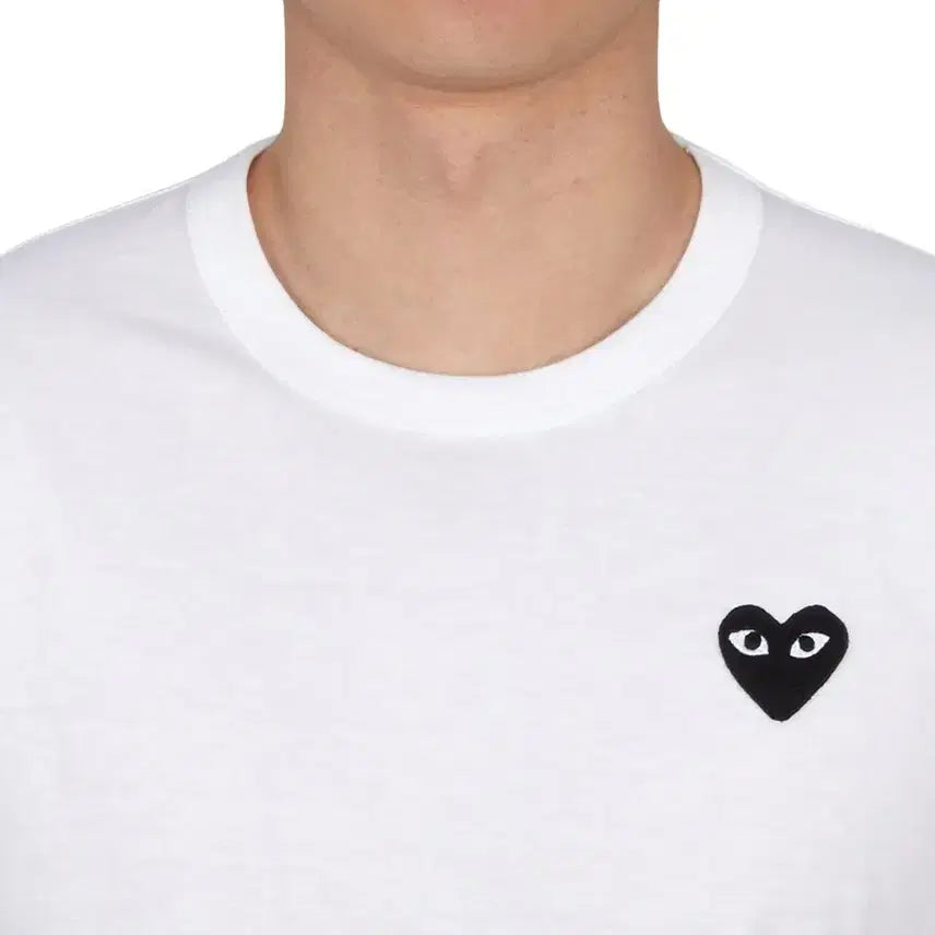 [BUNJANG] Comme des Garçons Black Appliqué Long Sleeve T-shirt / 