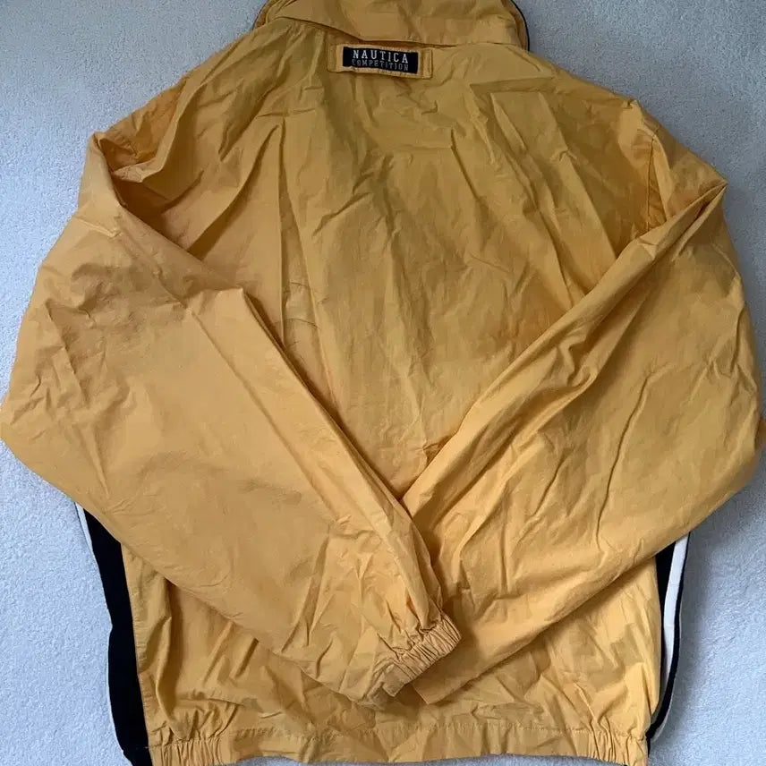 [BUNJANG] Nautica Yellow Windbreaker L / 노티카 옐로우 바람막이 L