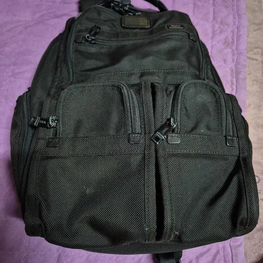 [BUNJANG] TUMI Alpha Ballistic Black Backpack / 투미 TUMI 알파 방탄블랙 백팩 캐리어장착 2way