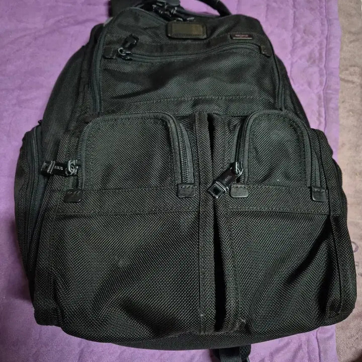[BUNJANG] TUMI Alpha Ballistic Black Backpack / 투미 TUMI 알파 방탄블랙 백팩 캐리어장착 2way