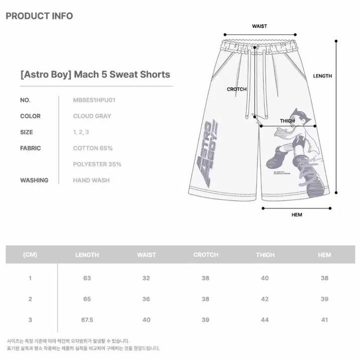 [BUNJANG] Main Booth Atom Sweatpants / 메인부스 아톰 스윗팬츠