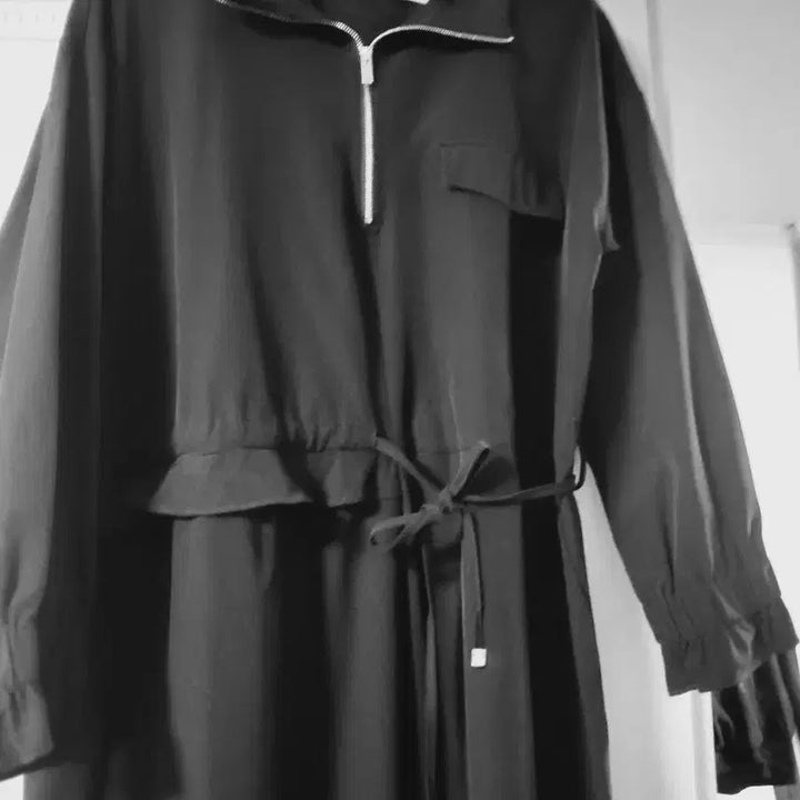 [BUNJANG] Black String Long Dress / 블랙 스트링 롱원피스
