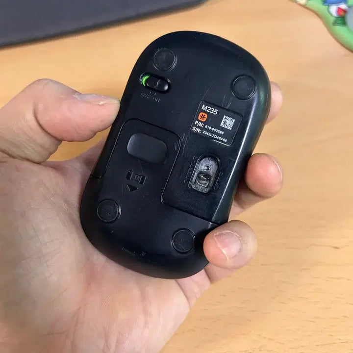 [BUNJANG] Logitech M235 Wireless Mouse / 로지텍 M235 마우스 (센서/건전지 모두 있음)