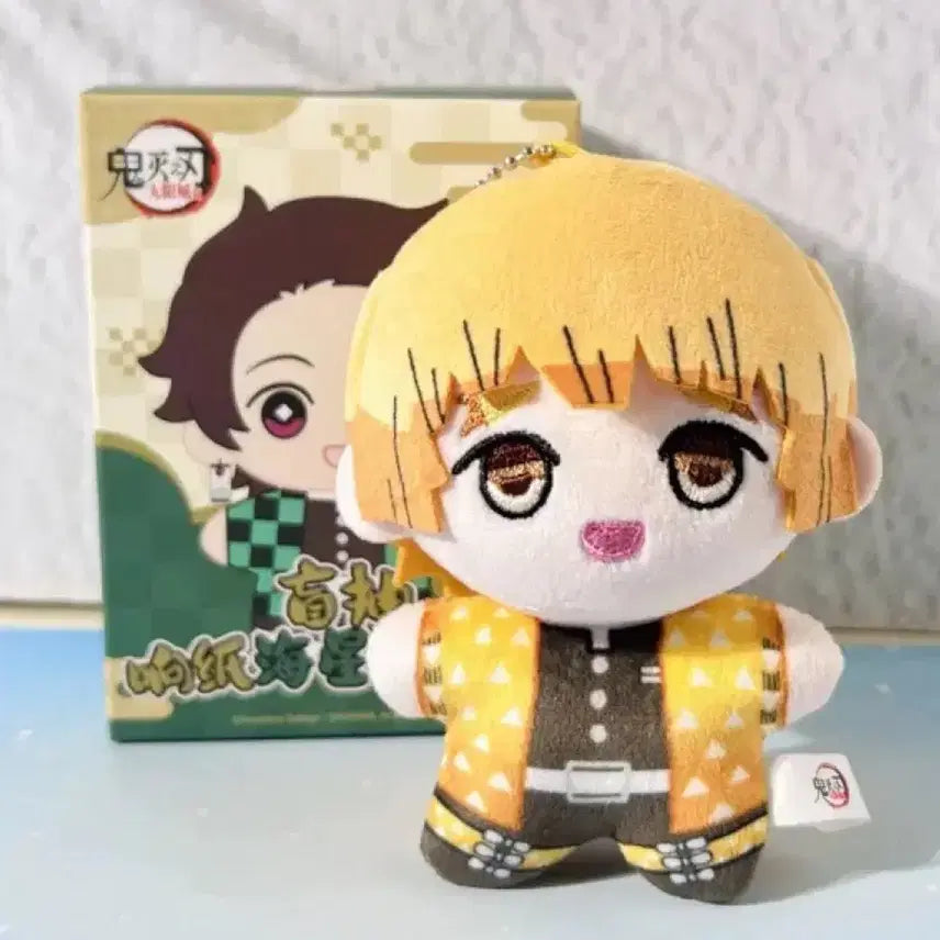 [BUNJANG] Demon Slayer: Kimetsu no Yaiba Aniplex Authentic Zenitsu Plush Doll / 최저가) 귀멸의 칼날 애니플렉스 정품 무한성 젠이츠(확정)
