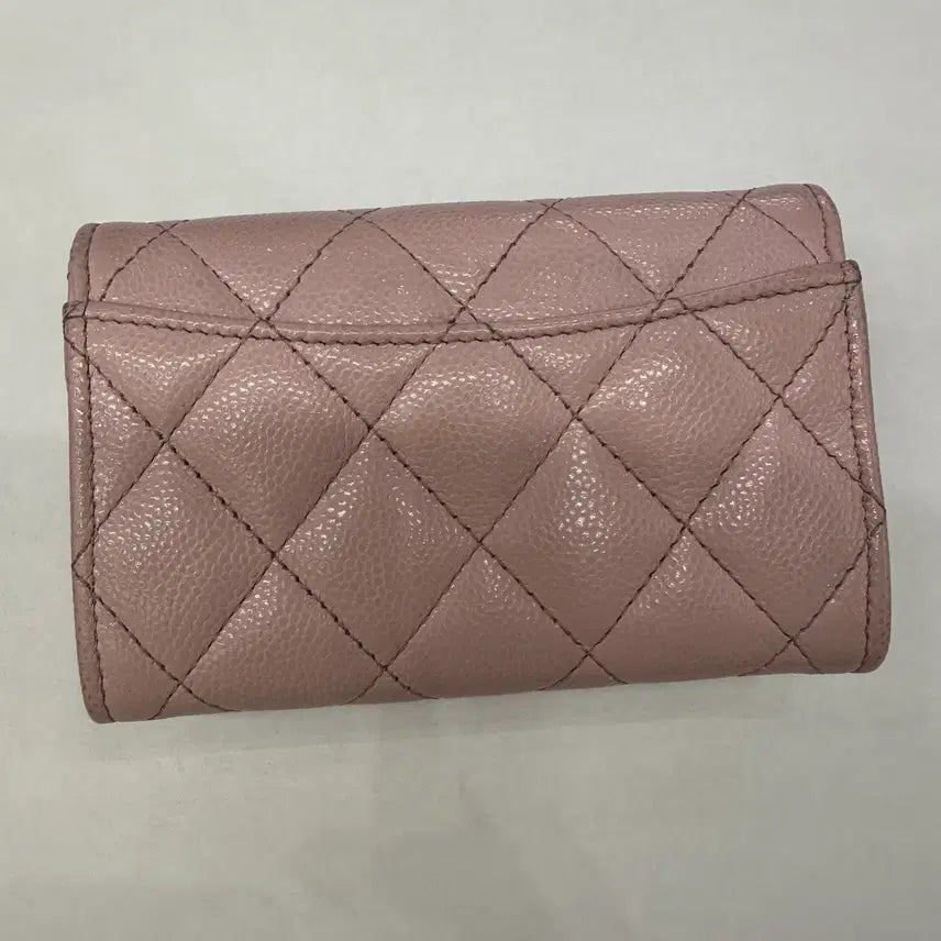 [SOLD OUT] [정품 A급]샤넬 클래식 캐비어 똑딱이 카드지갑