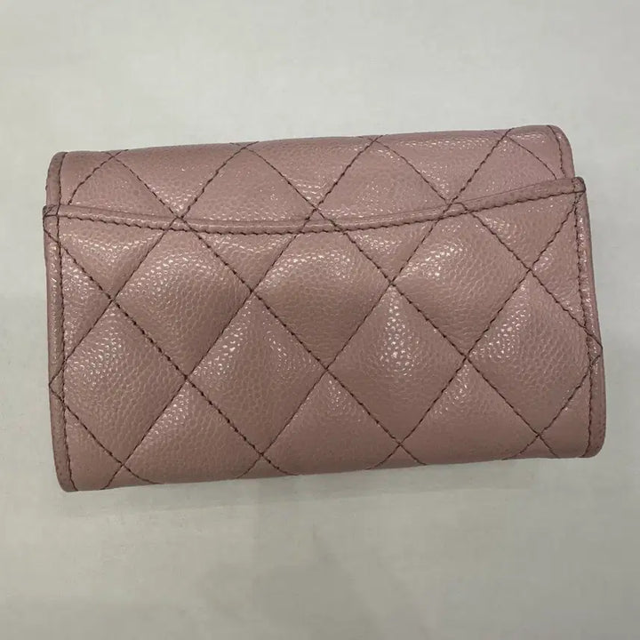 [SOLD OUT] [정품 A급]샤넬 클래식 캐비어 똑딱이 카드지갑