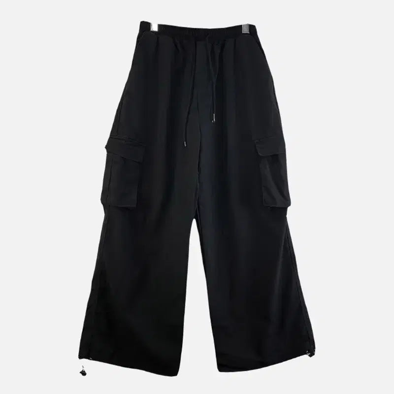 [BUNJANG] XL Cargo Pants Black / 여XL 카고 바지 블랙 M6390