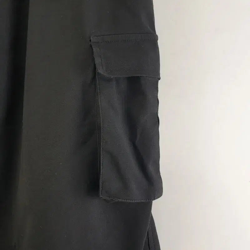 [BUNJANG] XL Cargo Pants Black / 여XL 카고 바지 블랙 M6390