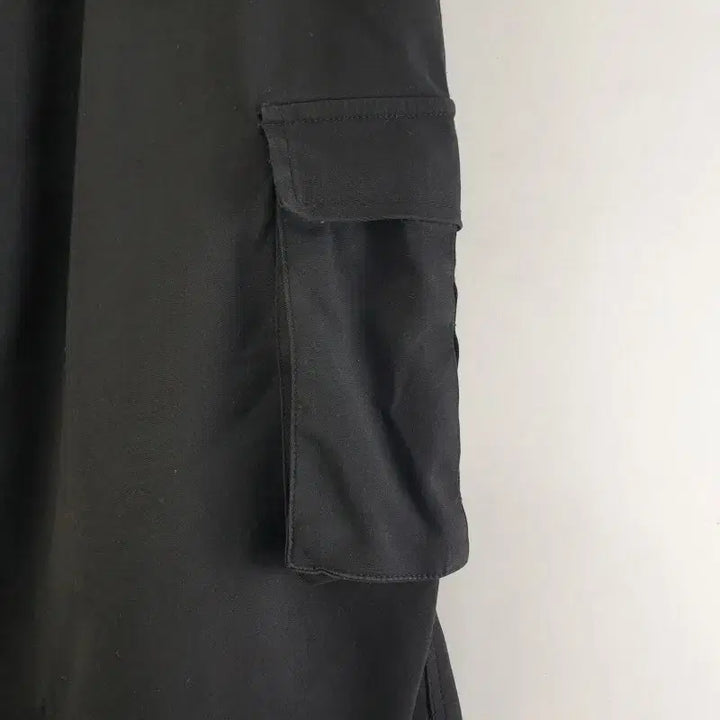 [BUNJANG] XL Cargo Pants Black / 여XL 카고 바지 블랙 M6390