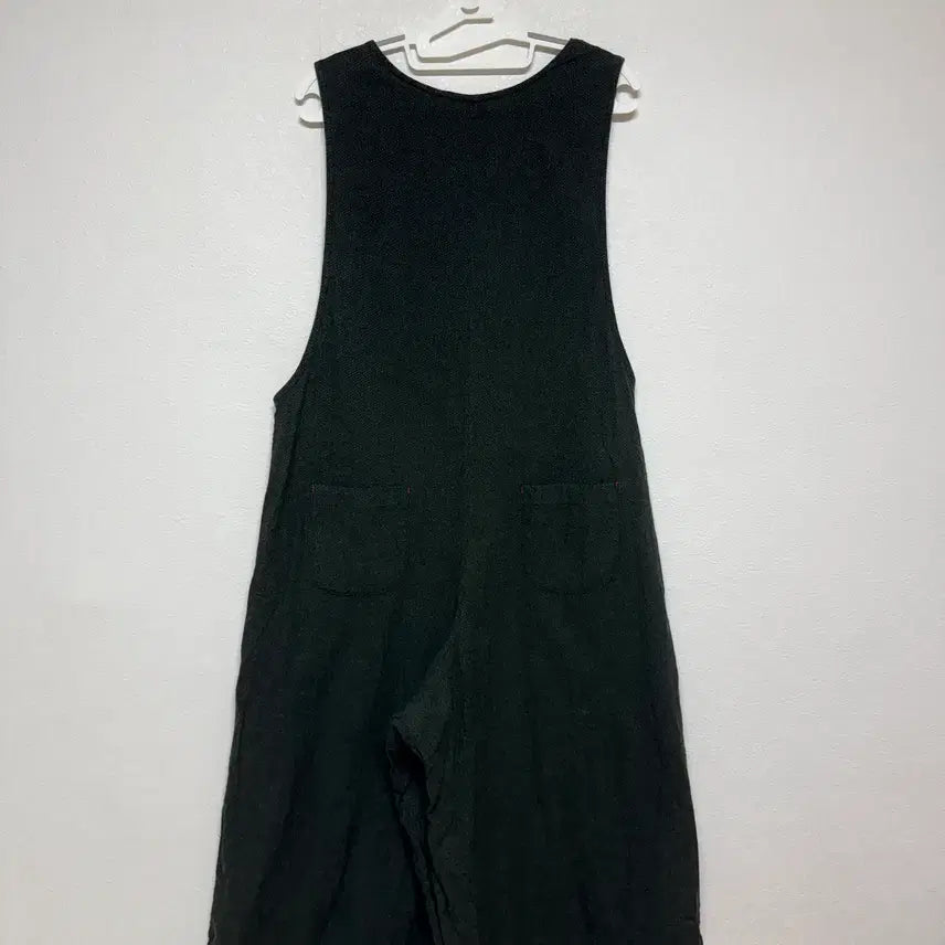 [BUNJANG] Khaki Wide Jumpsuit - Size F / 카키 와이드 점프수트 F