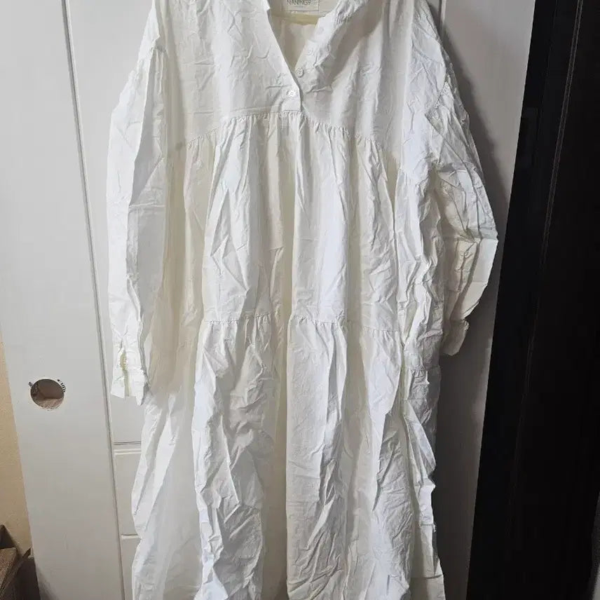 [BUNJANG] Naninggu Hooded Long Dress / 난닝구후드롱원피스