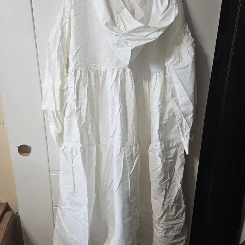 [BUNJANG] Naninggu Hooded Long Dress / 난닝구후드롱원피스